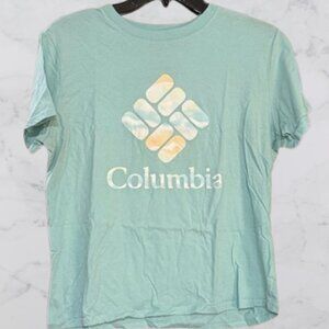 Columbia Aqua Graphic Tee Size M